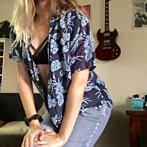 Nautica Hawaiian Button Up